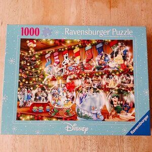 Ravensburger Disney Snow Globes Jigsaw Puzzle, 1000 Pieces